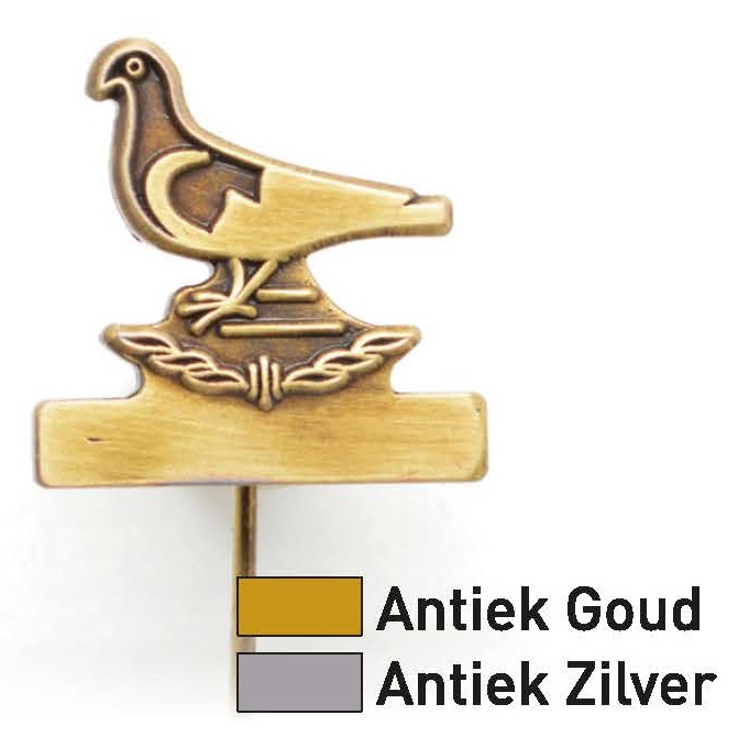 Duif Jubileumspeldje Artnr. 65
